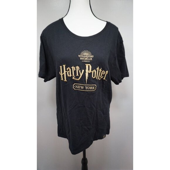 Wizarding World Harry Potter New York Black Short Sleeve Shirt Tee, Size M - Picture 6 of 7